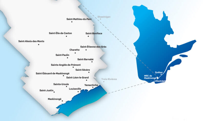 Our region | SANA de la MRC de Maskinongé